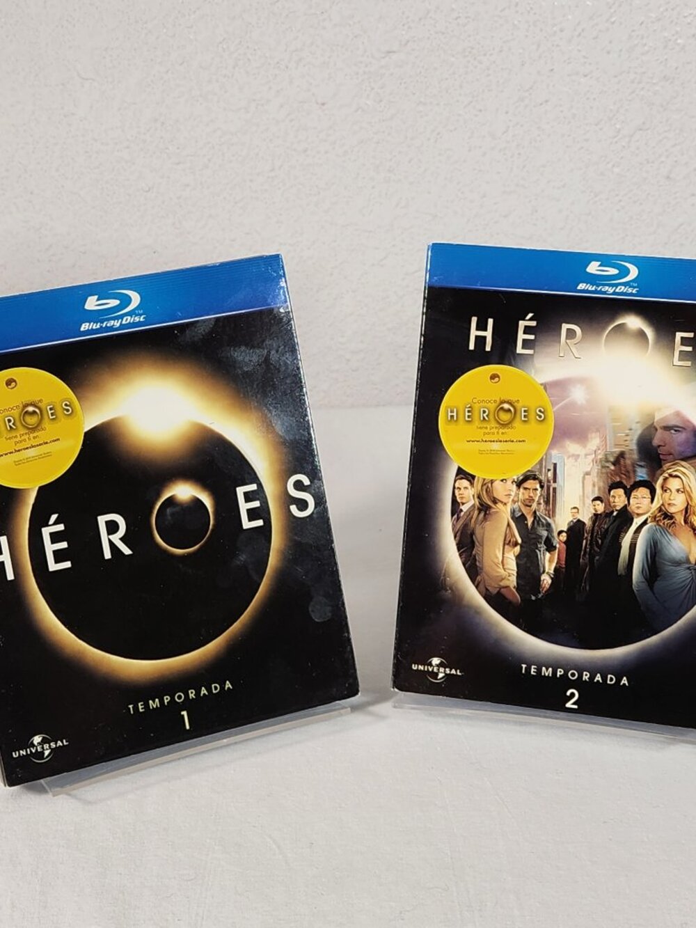 Heroes BluRay DVD SPANISH LANGUAGE Version SEALED Season 1 & 2 Hayden Panettiere